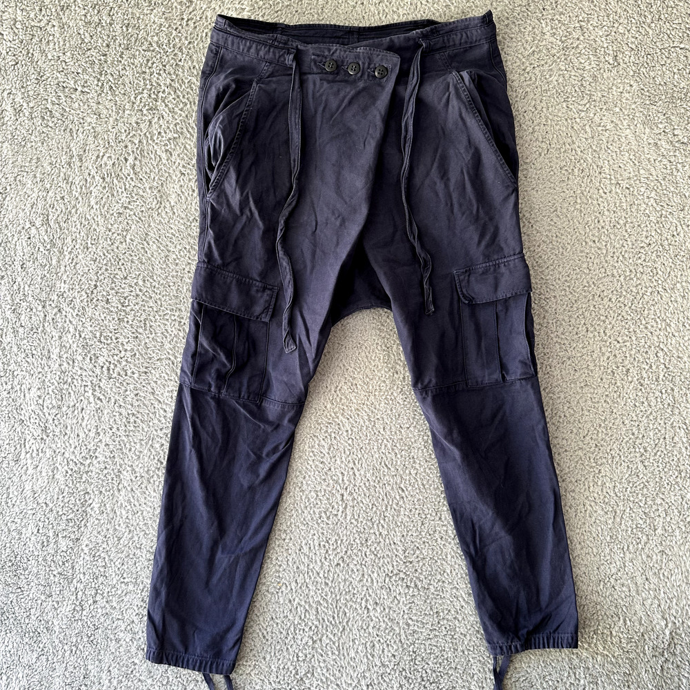 Stylish Citizens Of Humanity Dark Blue Cargo Pants for Women